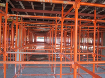 Độ phổ biến của giàn giáo nêm trong các công trình tại Việt Nam 