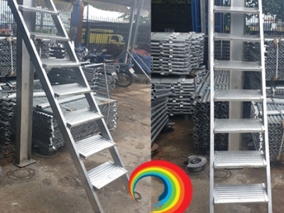 Phụ Kiện Nâng Tầm An Toàn: Cầu Thang Leo Và Hệ Chống Đỡ Rainbow