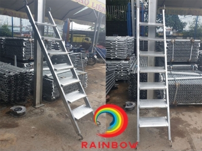 Chọn thang giàn giáo tiêu chuẩn sử dụng trong các công trình