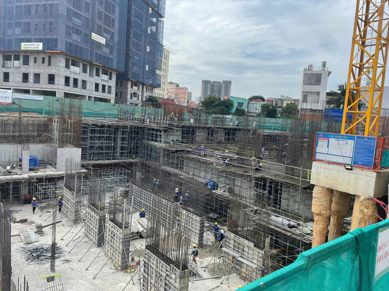 giàn giáo nêm chống sàn